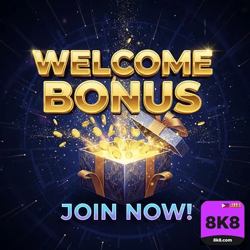 VIP player enjoying exclusive casino bonuses at 8k8